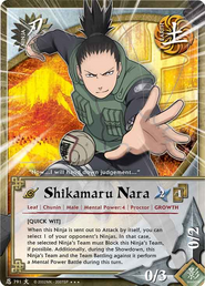 Carta de Shikamaru Nara.