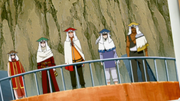 The most recent generation of the five Kage.
