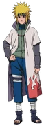 Minato as the Fourth Hokage.