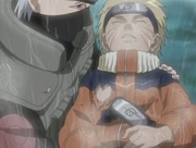 Kakashi finds Naruto