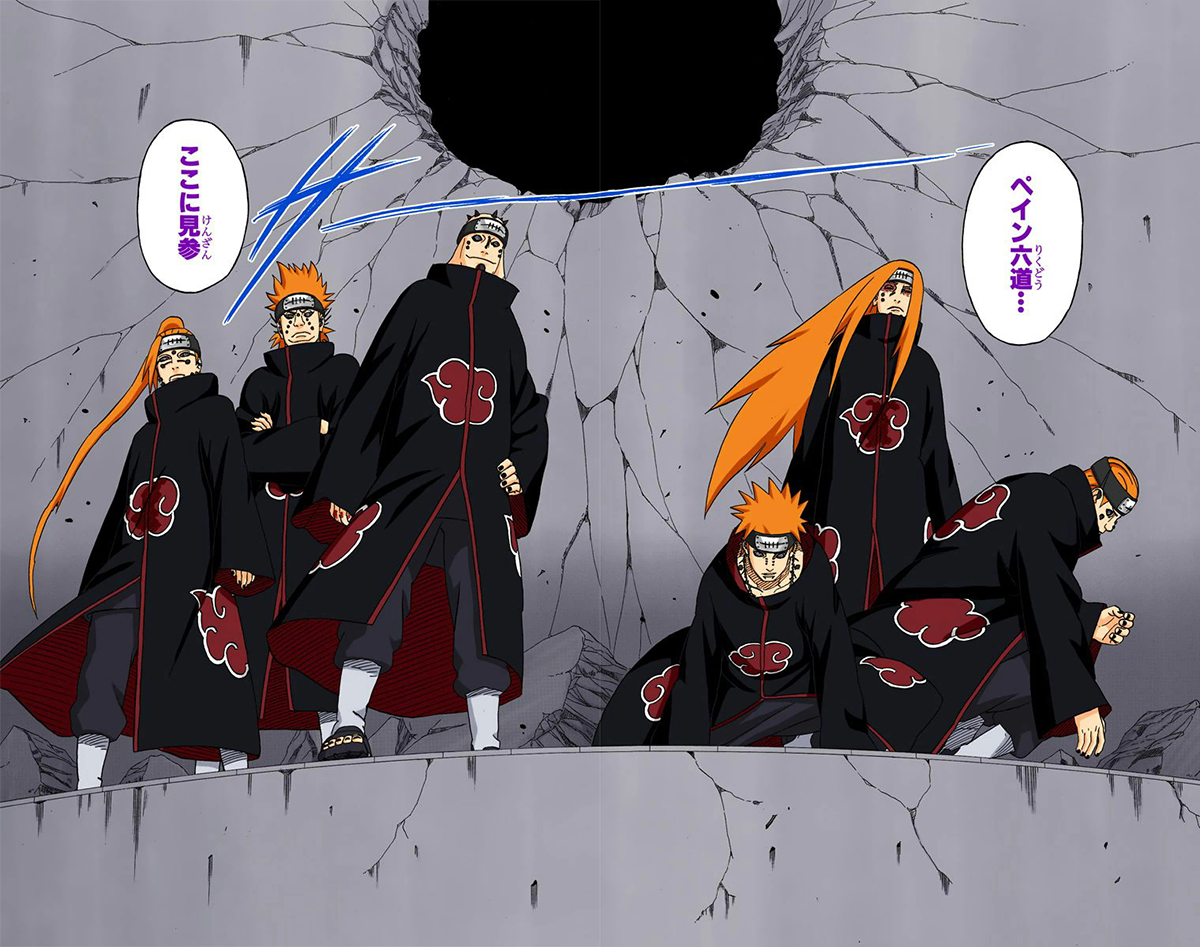 Seis Caminos Del Dolor Naruto Wiki Fandom