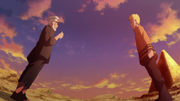 Amado gives Naruto the medicine