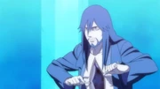 Yomi usando Ninjutsu Médico das Trevas.