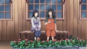 Kurenai speaks with Hinata.