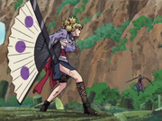 Temari vs Kujaku