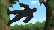 Shino's insects attacking Tobi.