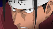 Hashirama's intimidating demeanour