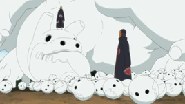 The landmines being produced by the dragon.