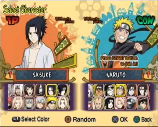 Naruto Shippuden Ultimate Ninja 5: All Characters 