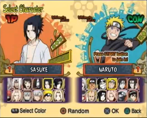 Naruto Ultimate Ninja 5, un juego de PS2 muy completo. // Naruto