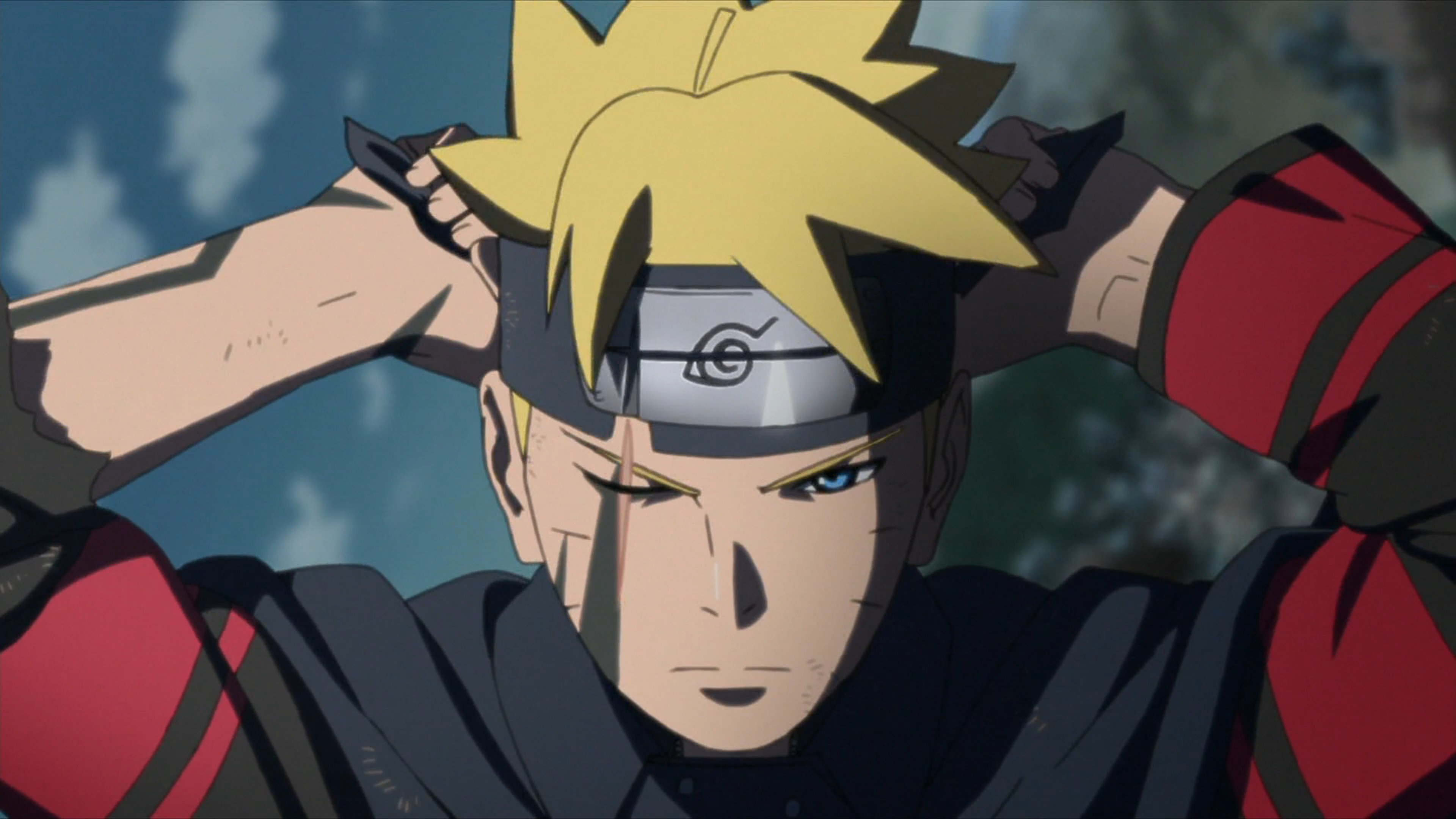 Primeiro episódio de boruto. Em português 