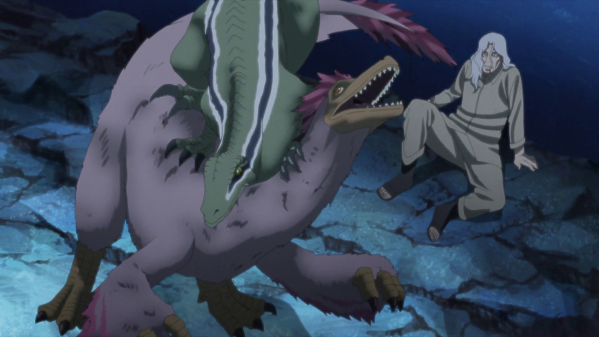 Sakura's Husband is Fighting Dinosaurs in Sasuke Retsuden – In