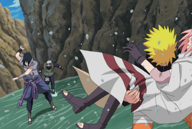 When does Naruto fight Pain?