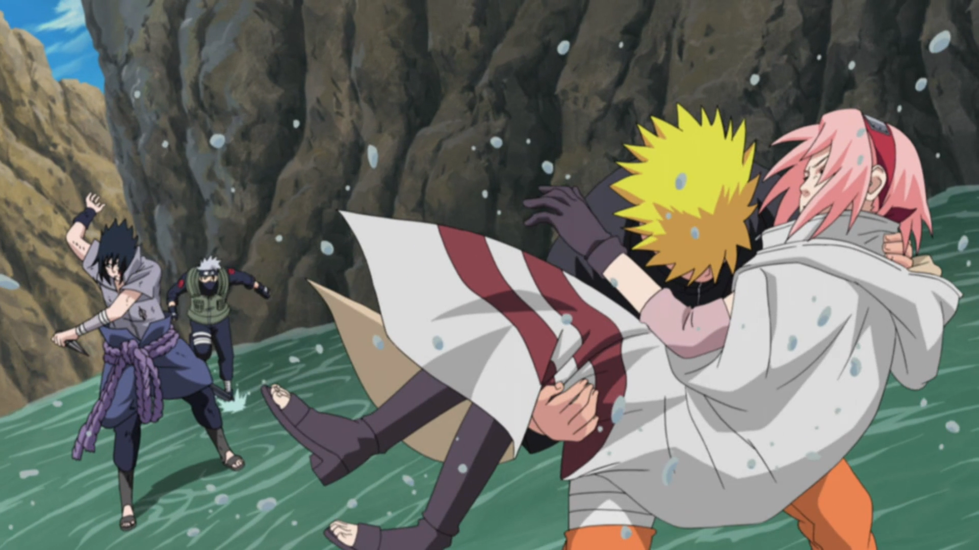 Kakashi Team Naruto Sasuke and Sakura