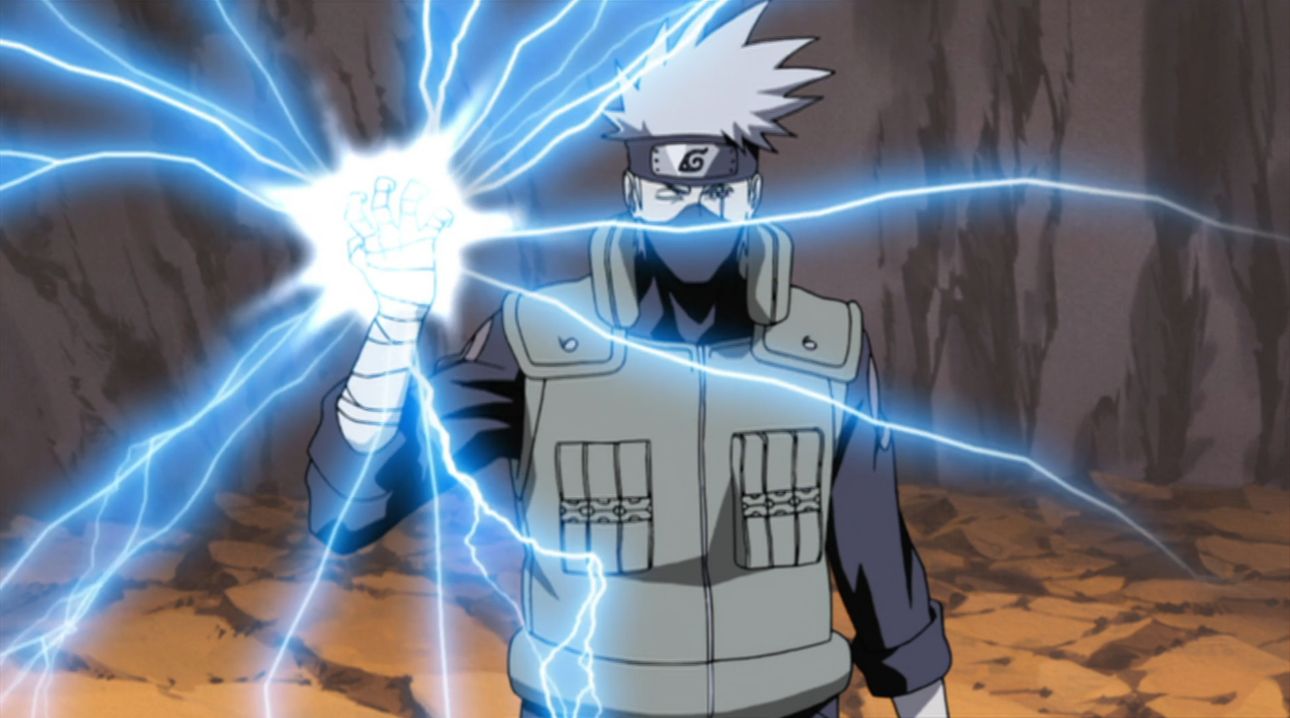 Naruto Online - Kakashi's signature ninjutsu is Raikiri.