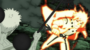 Minato clashes with Obito