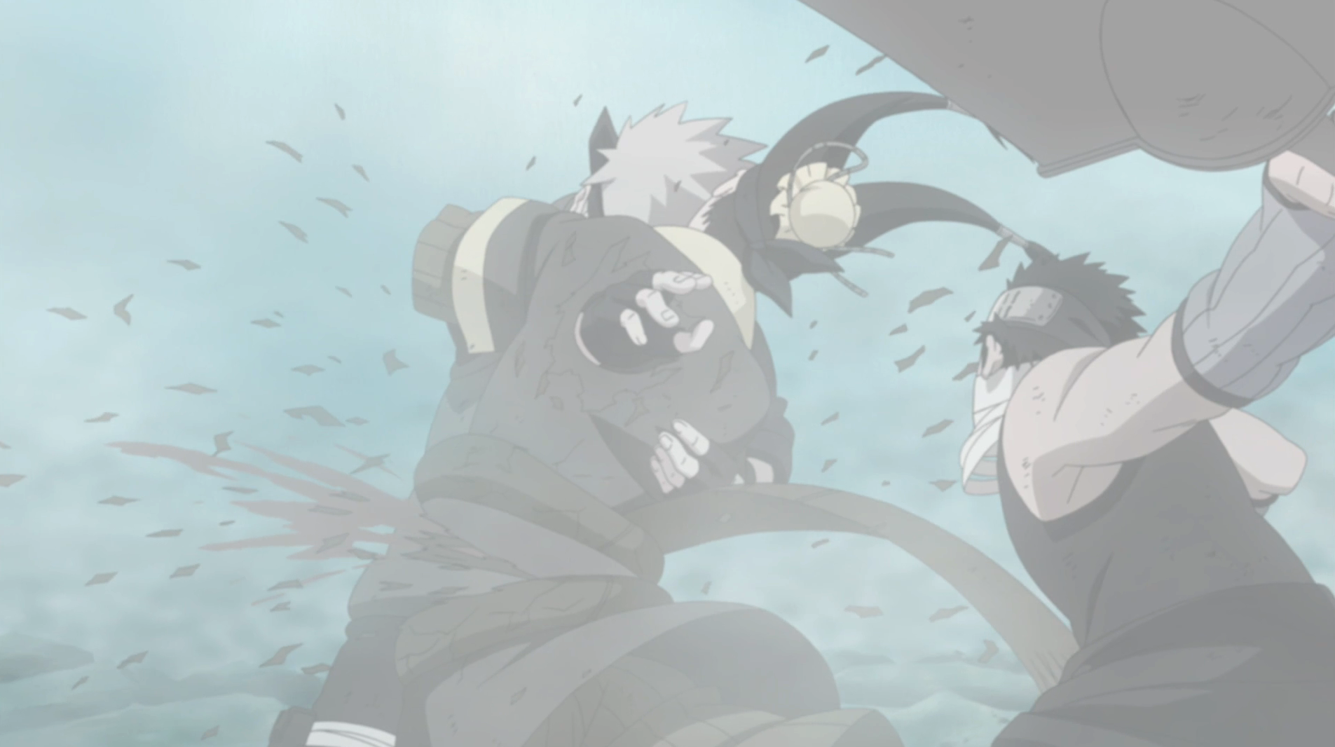 despedida de haku e zabuza em naruto clássico 1 temporada chorei