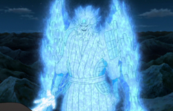 madara uchiha susanoo blue