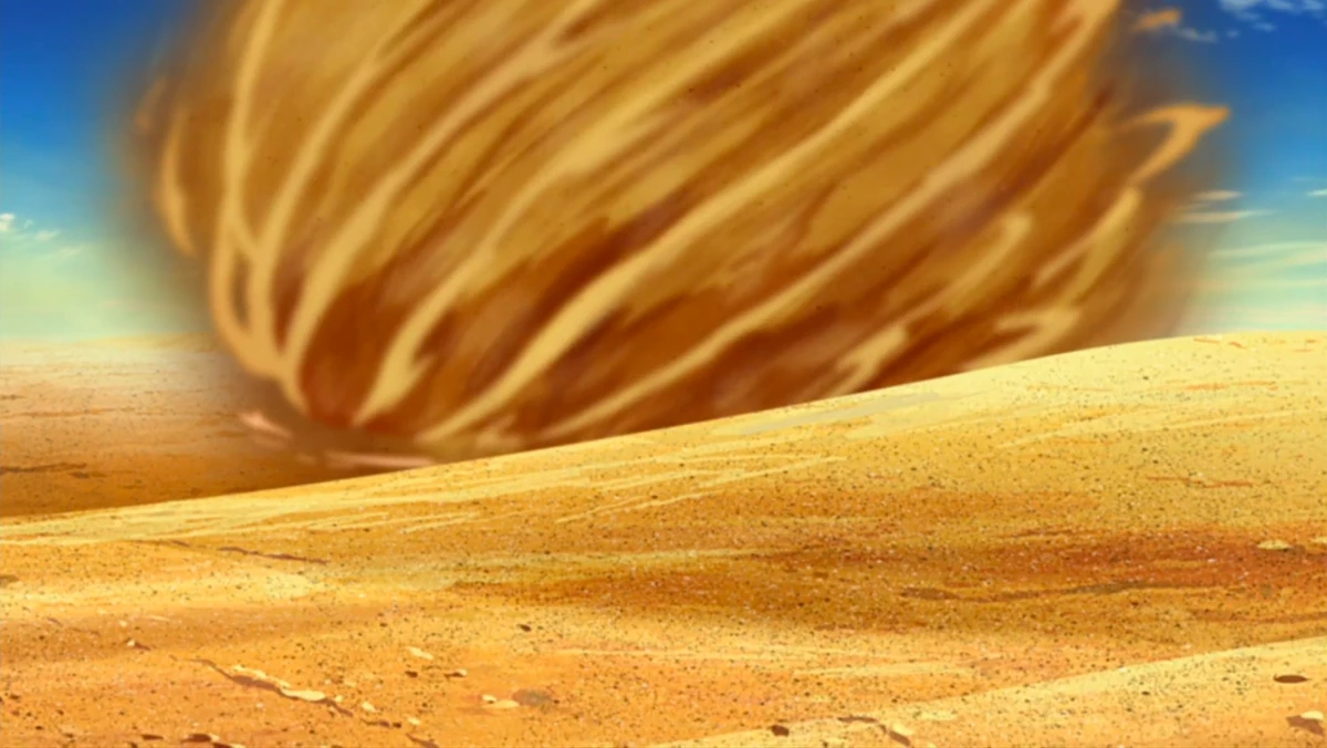 Как нарисовать песчаную бурю