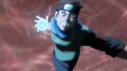 Konohamaru Using Rasengan