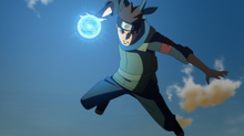 Konohamaru Using Rasengan