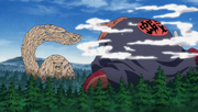 Gamabunta vs Shukaku