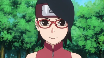 Sarada Uchiha Narutopedia Fandom Sarada uchiha and mangekyou sharingan.