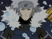 Tobirama che usa l'Arte dell'Acqua