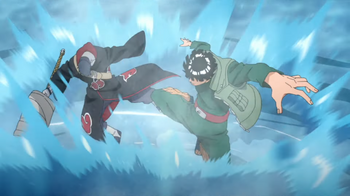 Guy Kicks Kisame