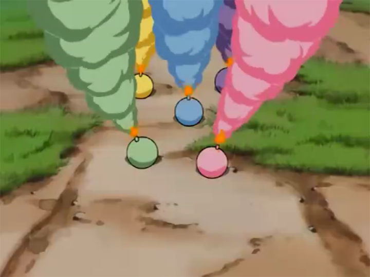 Bomba de Humo de Colores, Naruto Wiki