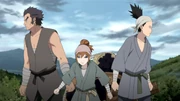 L'Équipe de Shikamaru déguisée pour infiltrer le Pays du Silence.