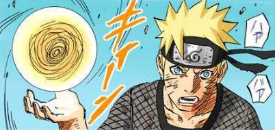 El Rasengan!! del cuarto hokage 