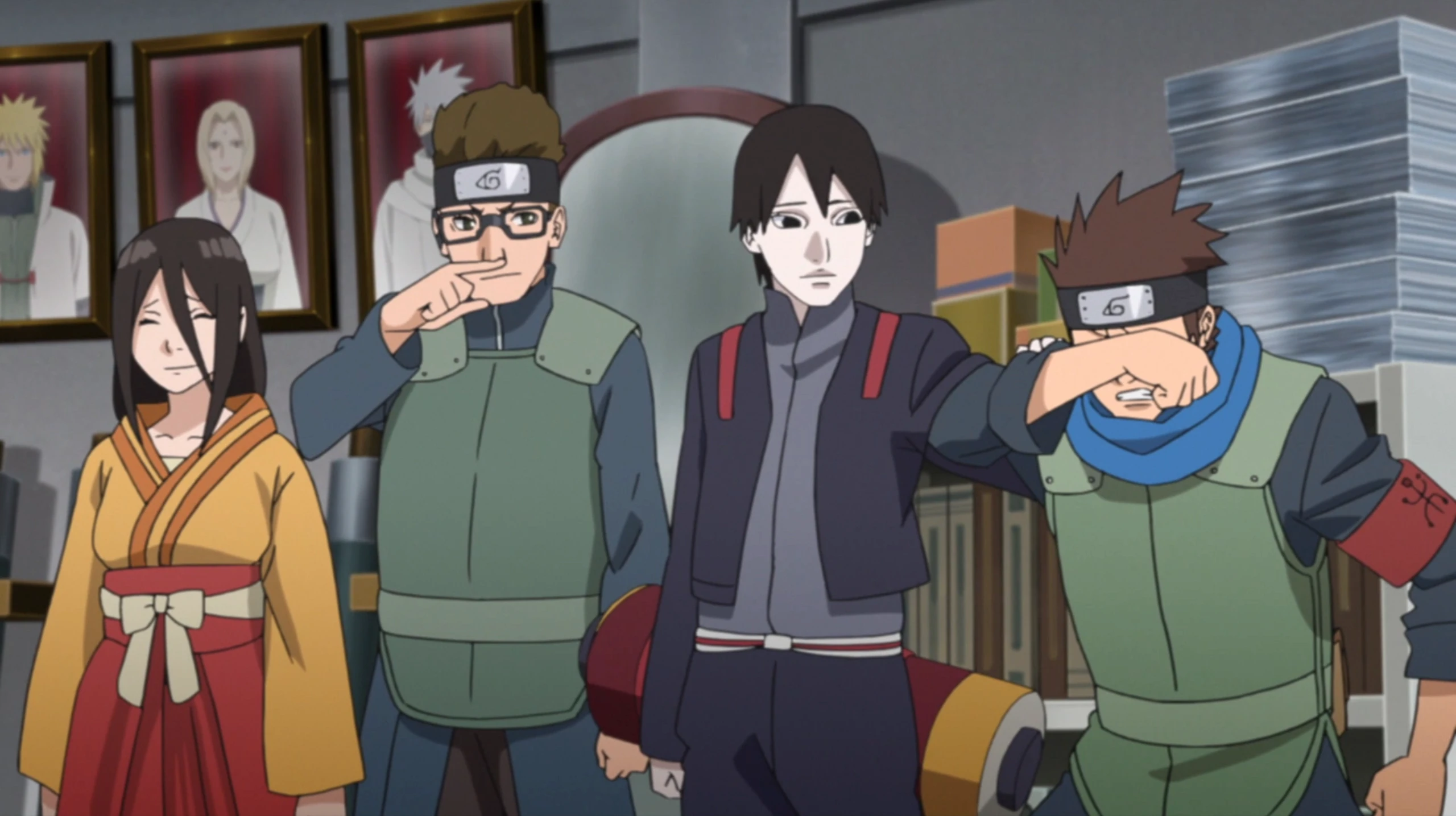 naruto shippuden konohamaru team