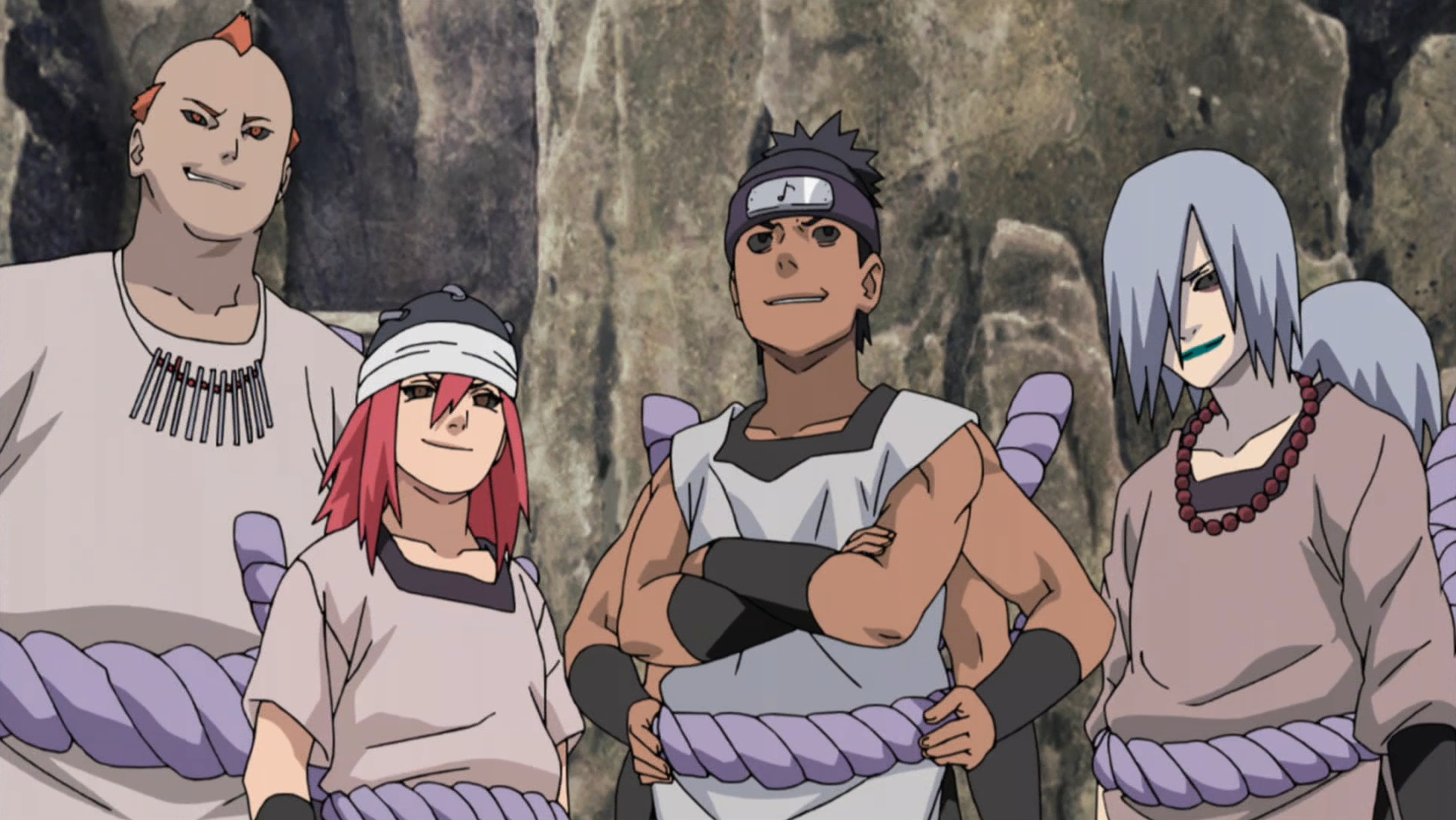 Naruto: O que aconteceu com os três ninjas do som após os exames chunin?