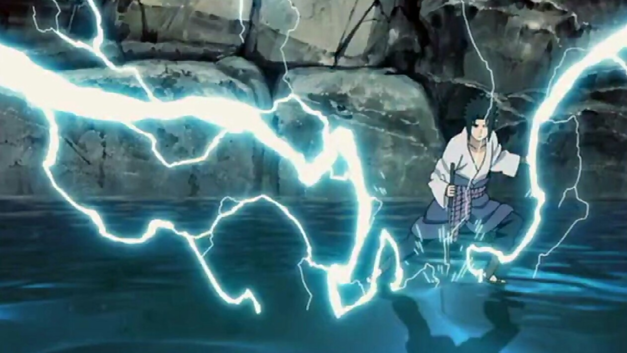 sasuke uchiha taka chidori