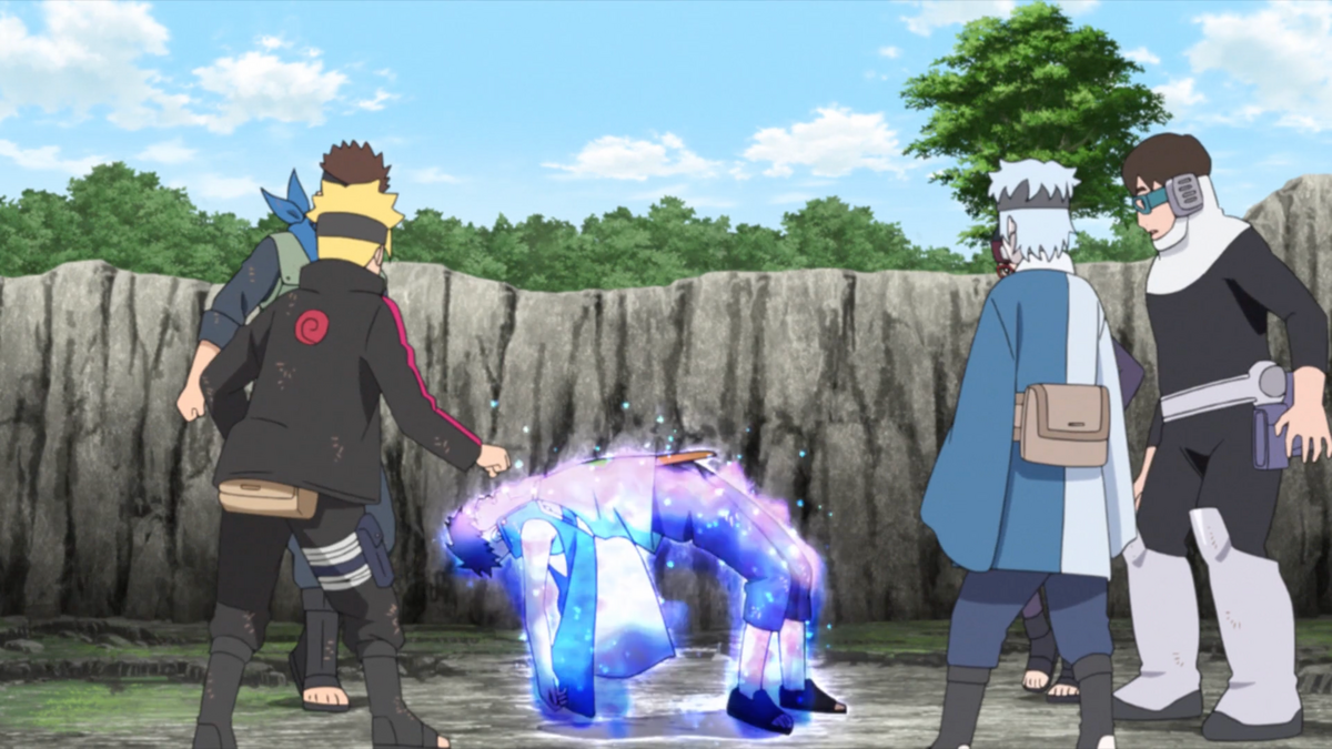 Boruto : Naruto Next Generations on X: Momoshiki vs Kawaki in Boruto Ep  218  / X