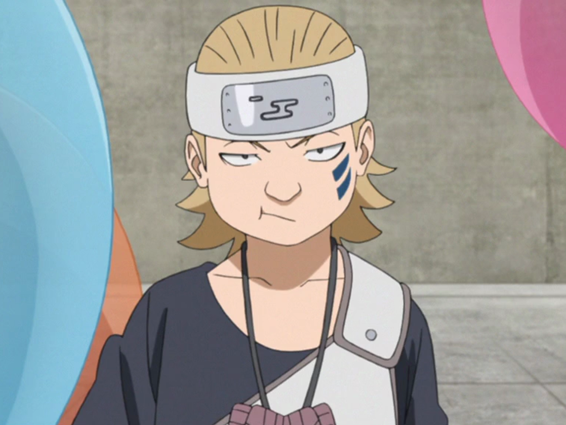 Filho do Bee e Filho do Kankuro no filme do Boruto (?)