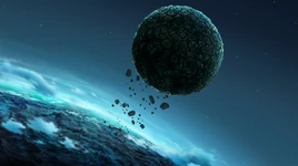 …resulting in the creation of a moon.