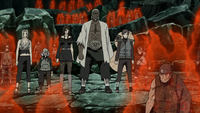 Five Kage arrival