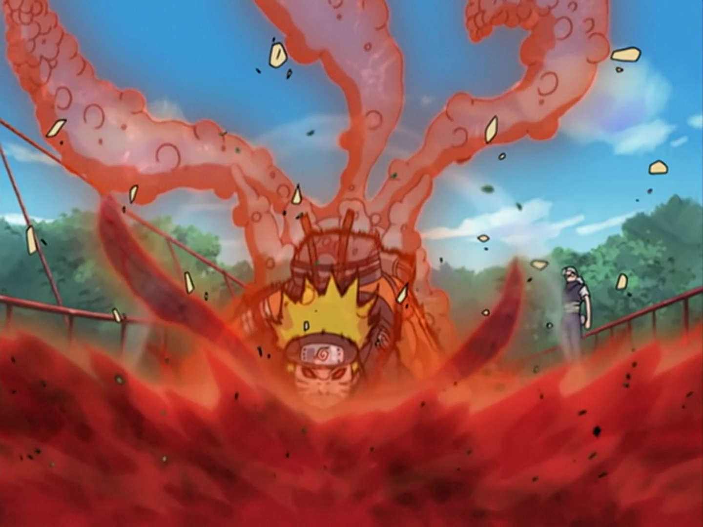 naruto angry nine tails