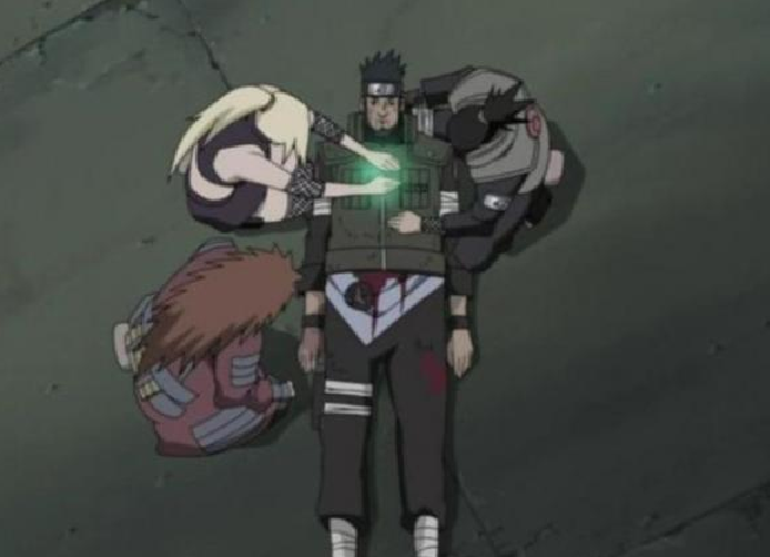 A morte de Asuma, Naruto Shippuden