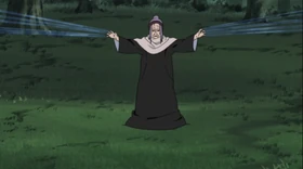 Чиё прикрепляет нити чакры к нескольким телам...