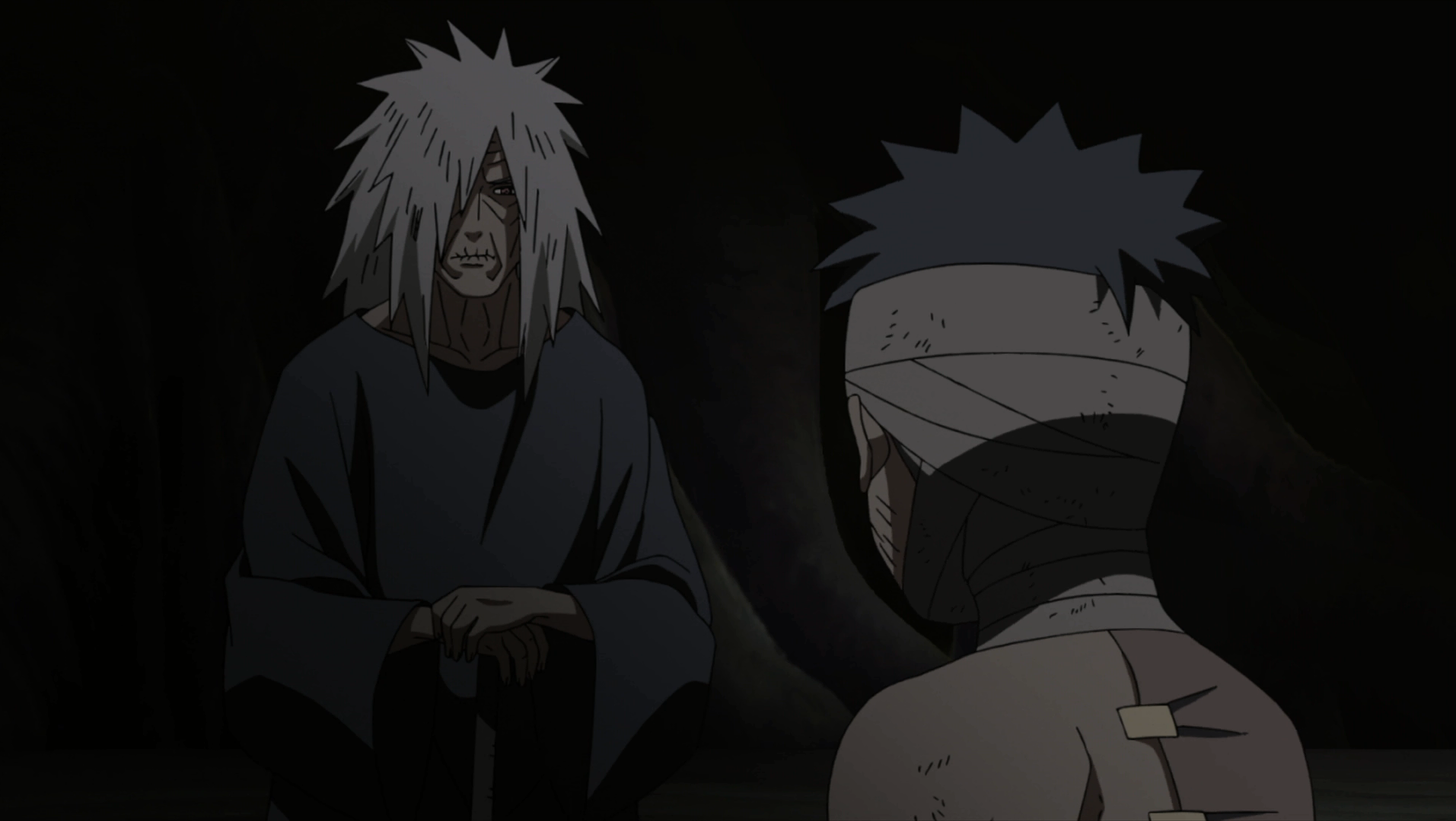 madara and obito side by side