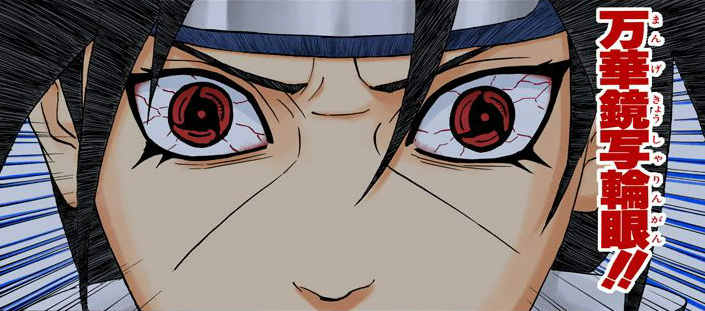 mangekyou sharingan de sasuke