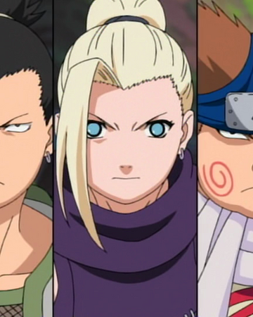 Battle Formation Ino Shika Chō Narutopedia Fandom