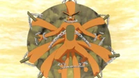 The chains binding the Nine-Tails within Kushina's subconscious.