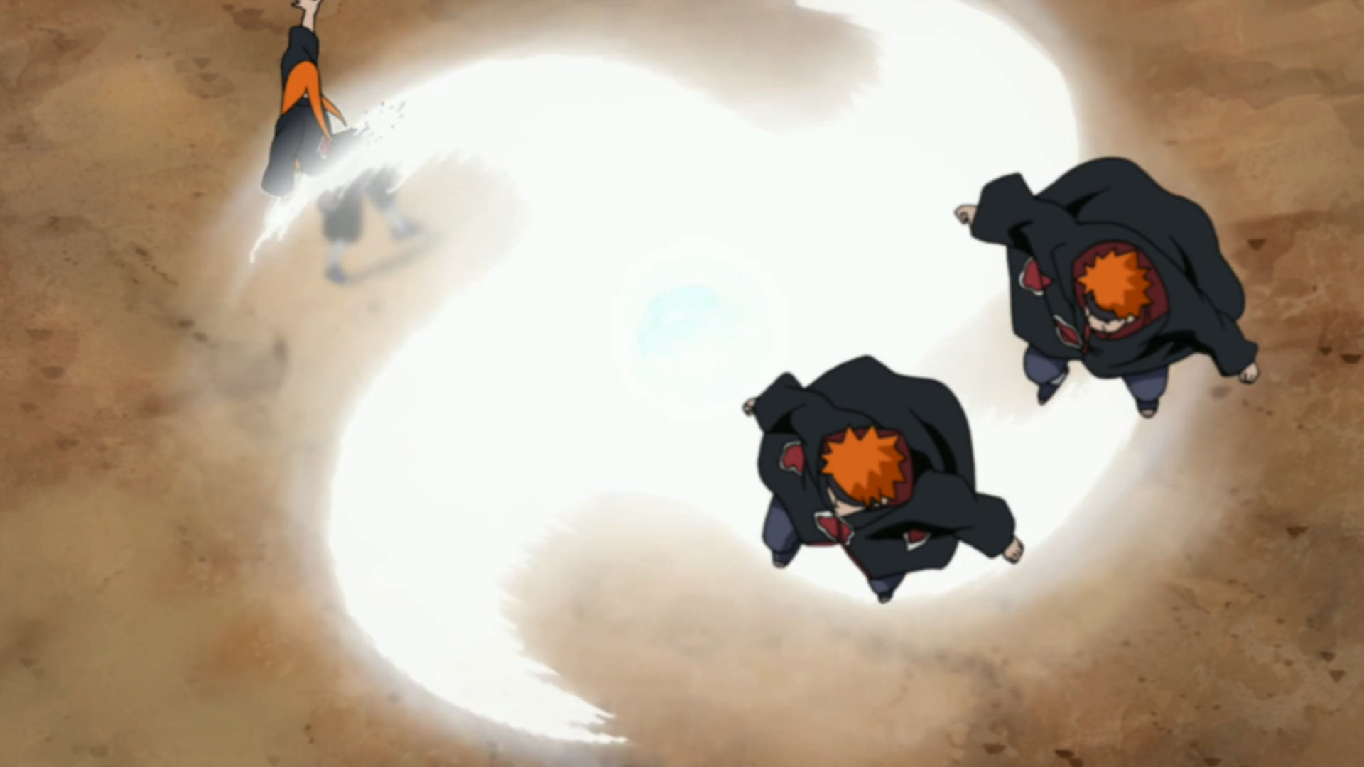 naruto rasengan shuriken vs pain