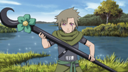 Yagura com sua arma