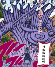 El Susanoo de Sasuke en su forma final