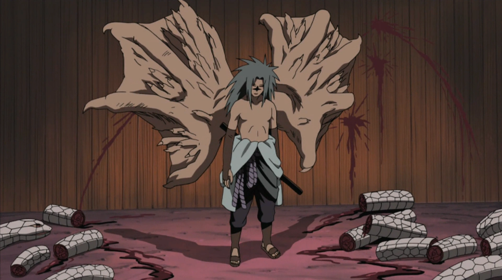 Sasuke Uchiha — Curse Mark Lv2